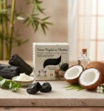 Savon Végétal Purifiant & Démaquillant au Charbon Actif – Saponifié à Froid | 150g – Image 3