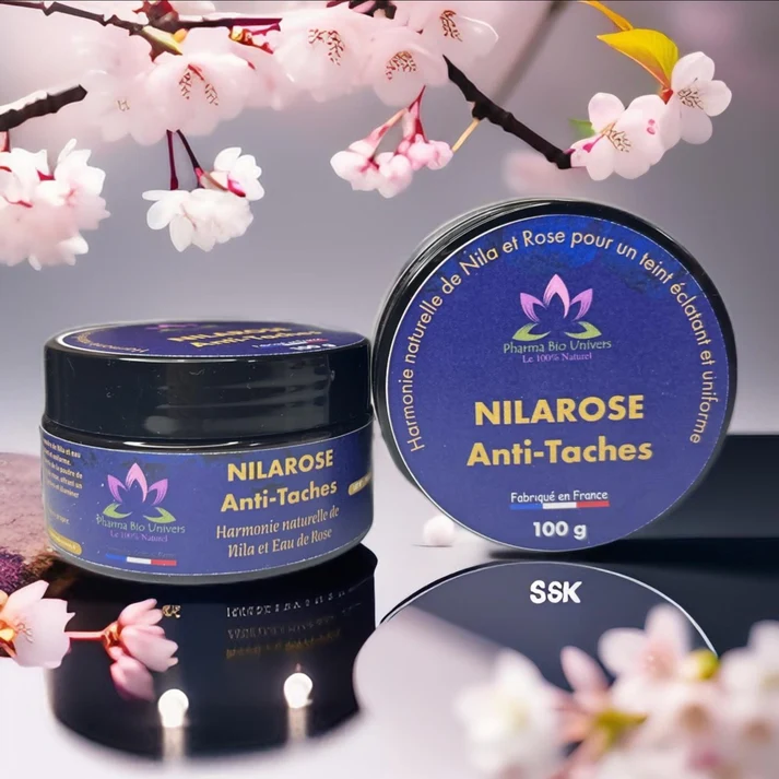 Crème Éclaircissante Naturelle Crème Éclaircissante Naturelle à la Poudre de Nila et Eau de Rose – Anti-Taches & Éclat du Teint – Image 1