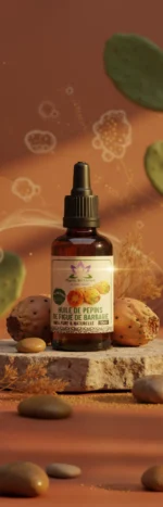 Huile de Pépins de Figue de Barbarie Pure – Anti-Âge & Régénération Intemporelle (15 ml) – Image 3