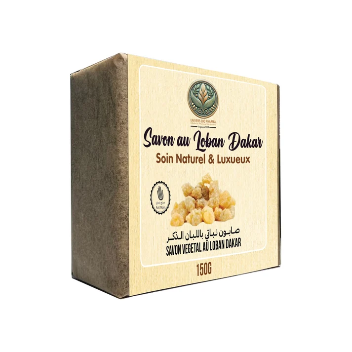 Savon Artisanal Saponifié à Froid au Louban Dakkar Savon Artisanal Saponifié à Froid au Louban Dakkar 150gr – Image 1
