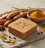 Savon Naturel au Curcuma – Saponifié à Froid, Éclaircissant & Nourrissant | 150g – Image 2