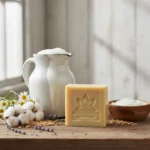Savon au lait de chèvre – Fait main – Pour peaux mixtes à grasses – 150 g – Image 2