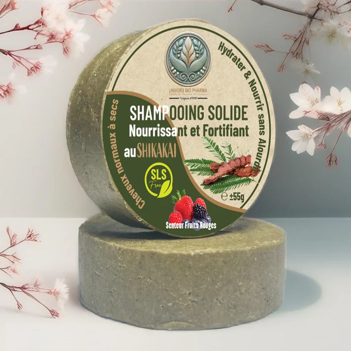 Shampoing Solide Naturel – Senteur Fruits Rouges Shampoing Solide Naturel – Senteur Fruits Rouges – Image 1