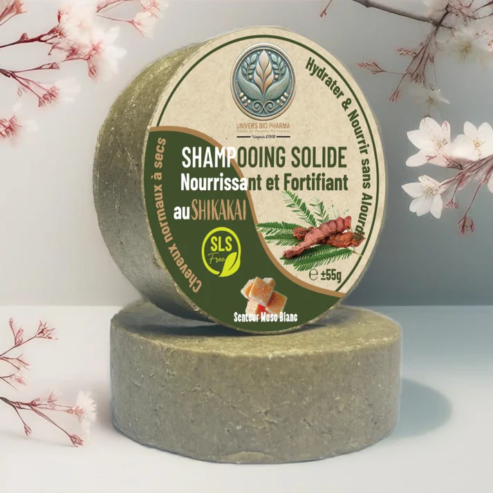 Shampoing Solide Naturel – Senteur Musc Blanc Shampoing Solide Naturel – Senteur Musc Blanc – Image 1