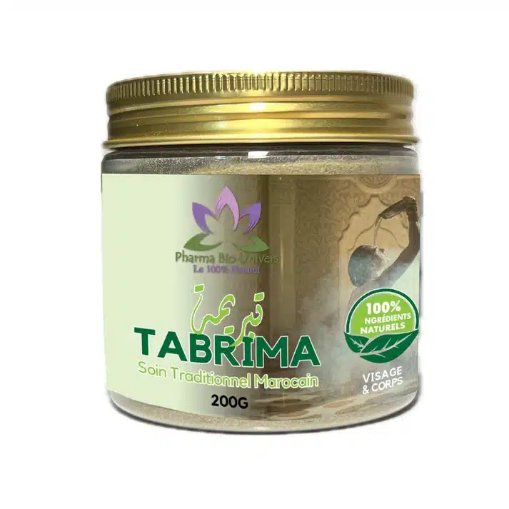 TABRIMA – Masque Soin Traditionnel TABRIMA – Masque Soin Traditionnel Marocain | Ghassoul, Argiles & Plantes de l’Atlas (200 g) – Image 1