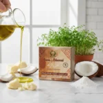 Savon Artisanal au Cresson – Purifiant & Apaisant | Saponifié à Froid | 150g